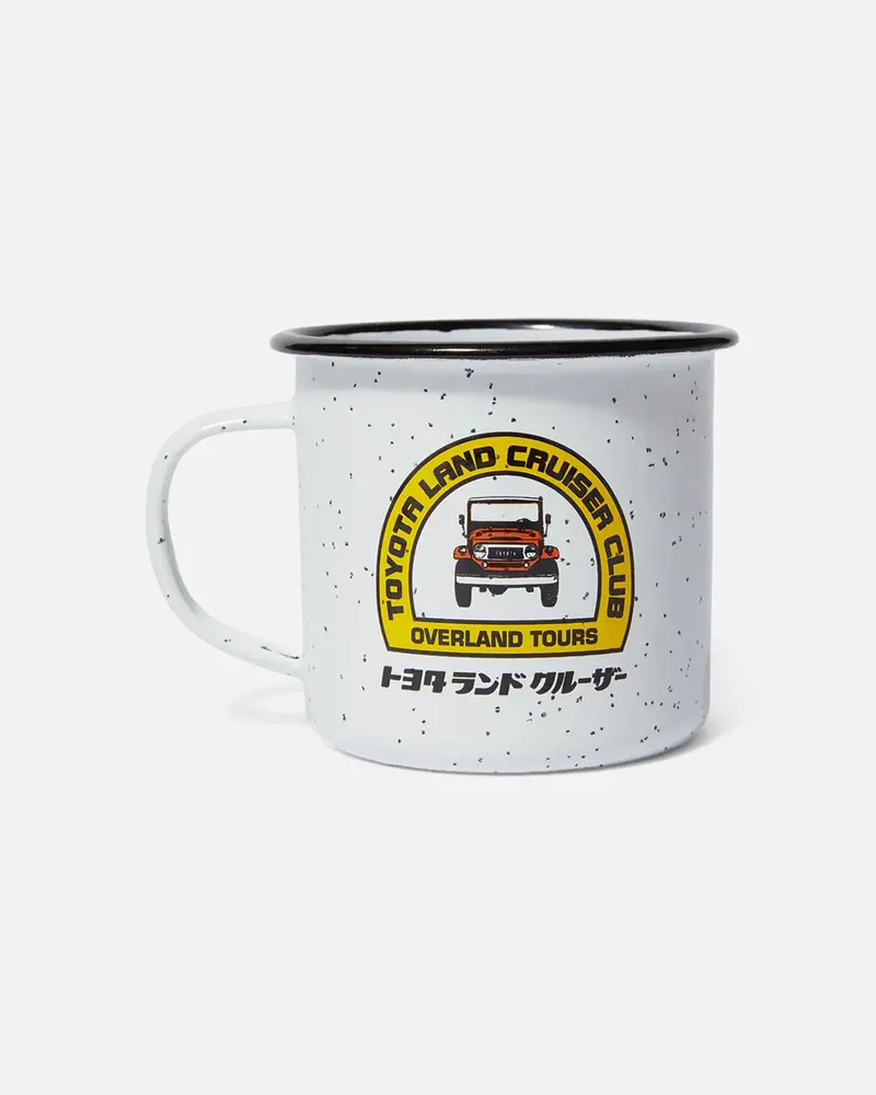 Huf X Toyota Land Cruiser Coffee Break Enamel Cup White 1
