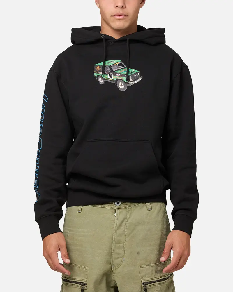 Huf X Toyota Sahara Rally Pullover Hoodie Black 1