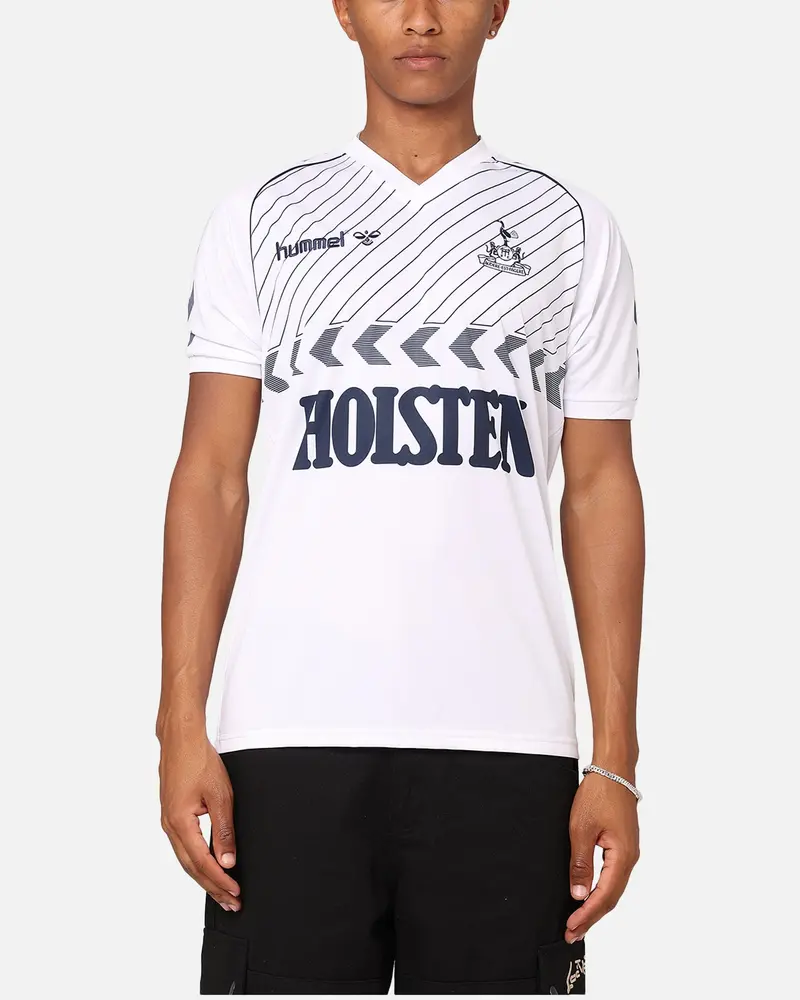 Hummel Tottenham Hotspurs 1986 Retro Hummela Home Jersey White 1