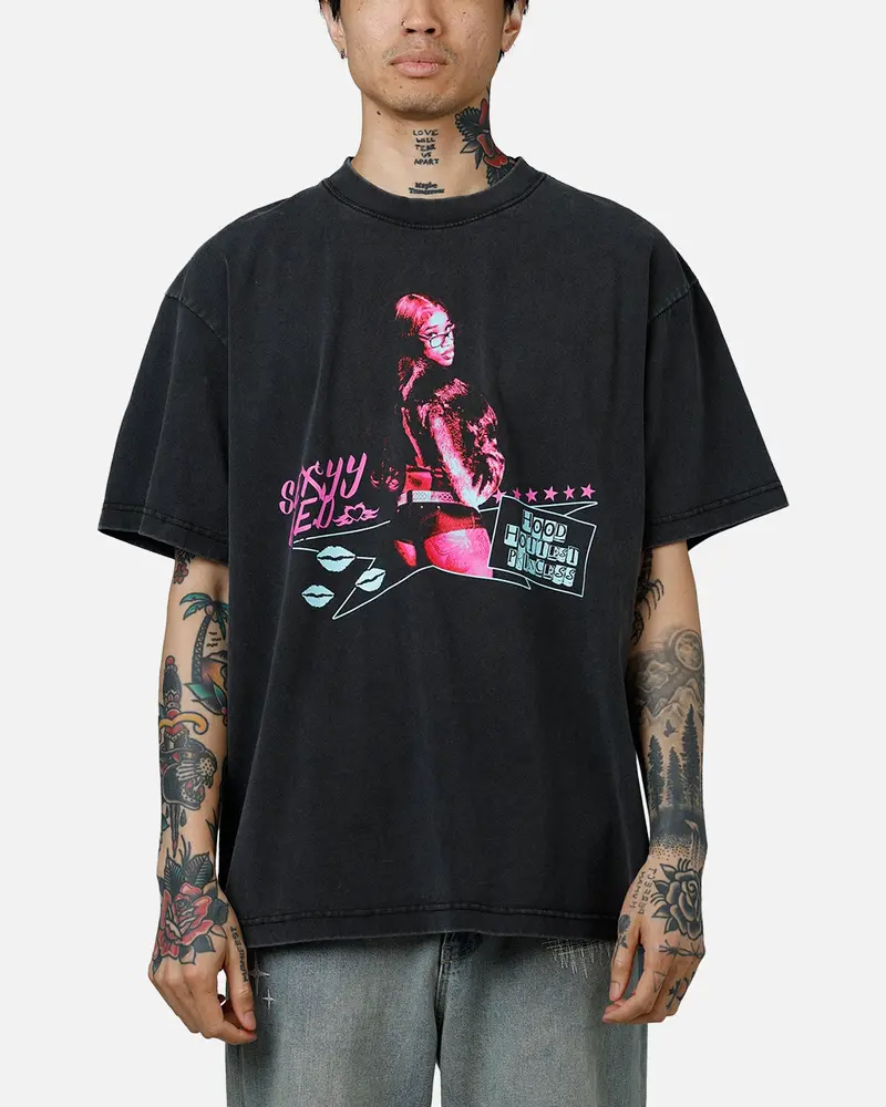 Id Supply Sexyy Redd Vices T-Shirt Washed Black 1