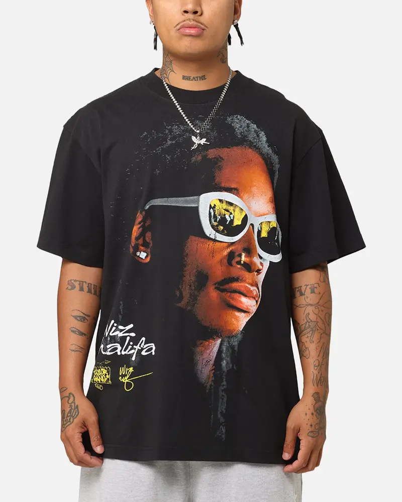 Id Supply Wiz Khalifa Taylor Gang Vision T-Shirt Black 1