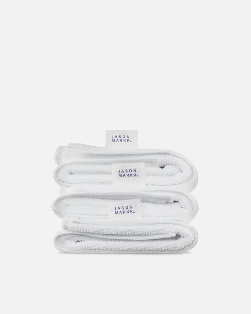 Jason Markk Premium Microfiber Towel 3 Pack White 1