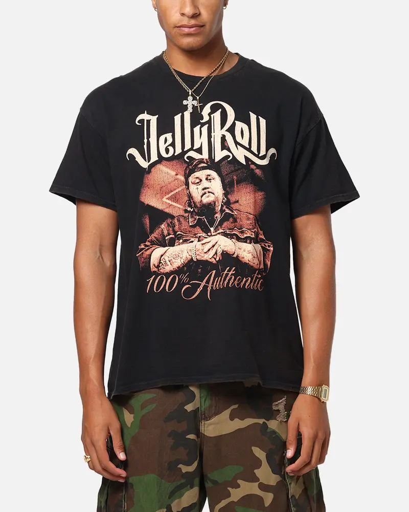 Jelly Roll Authentic T-Shirt Black 1