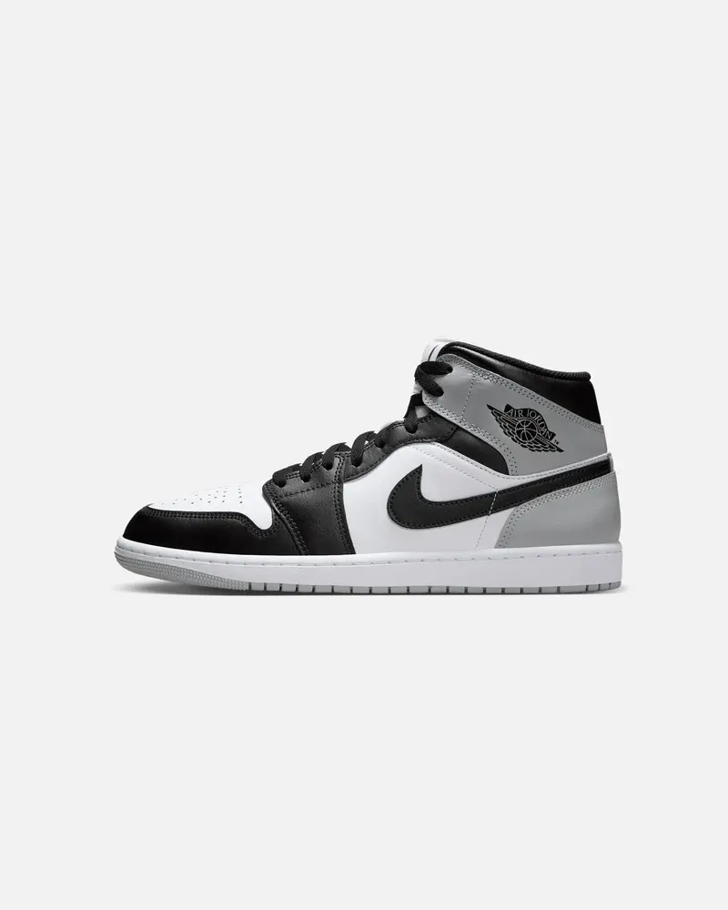Jordan Air Jordan 1 Mid "Baron" White/Black/Smoke Grey 1