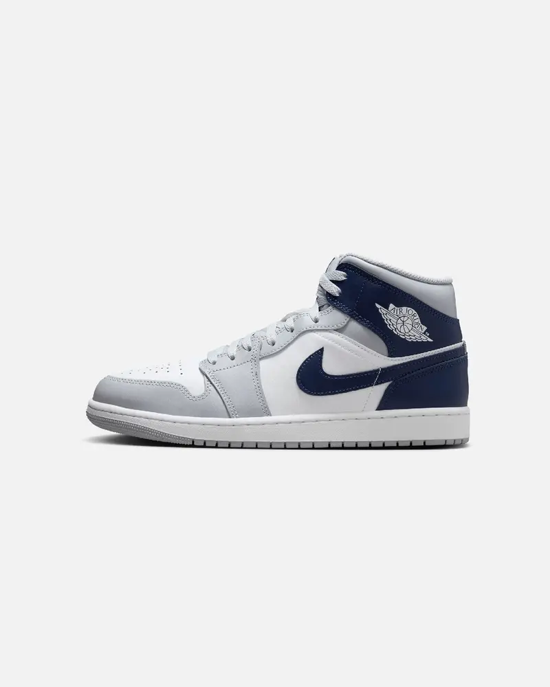 Jordan Air Jordan 1 Mid "Georgetown" White/Midnight Navy 1