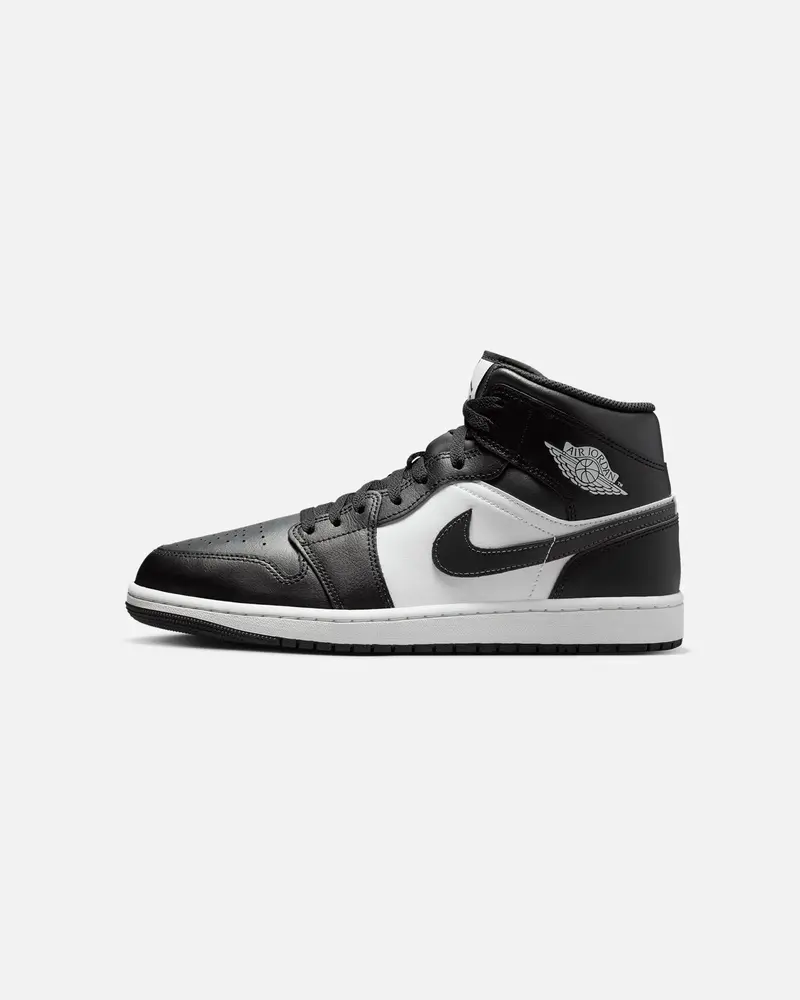 Jordan Air Jordan 1 Mid "Off Noir Toe"  Black/White 1