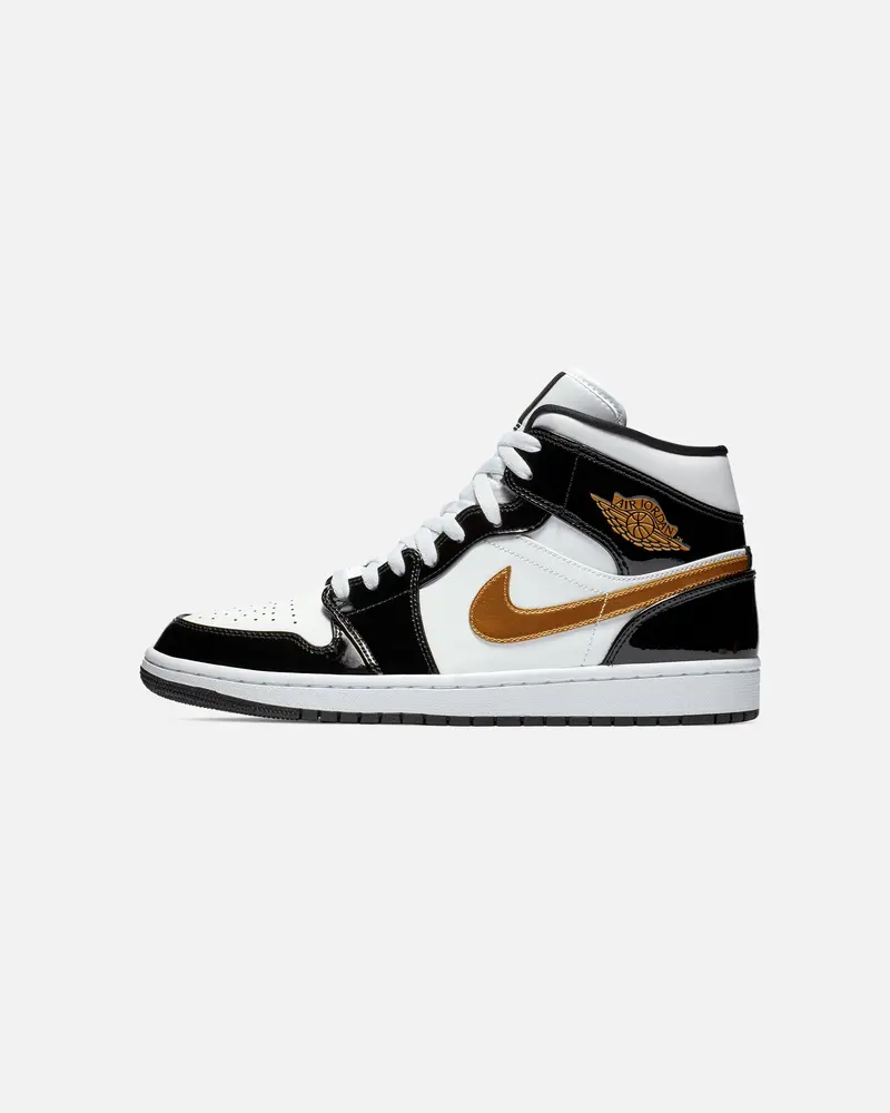 Jordan Air Jordan 1 Mid Se Black/Metallic 1