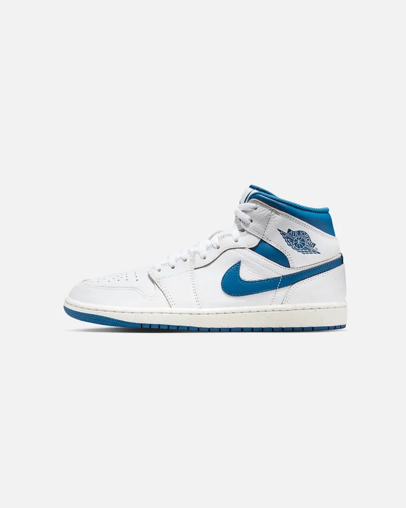 Jordan Air Jordan 1 Mid Se "Industrial Blue" White/Industrial Blue 1