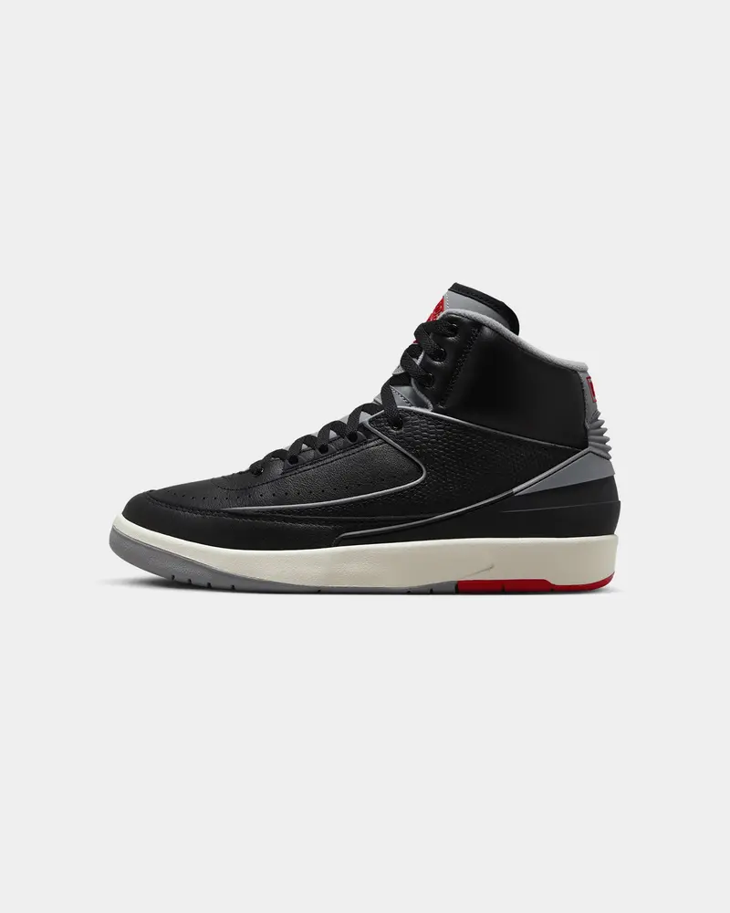 Jordan Air Jordan 2 Retro "Black Cement" Black/Cement Grey 1