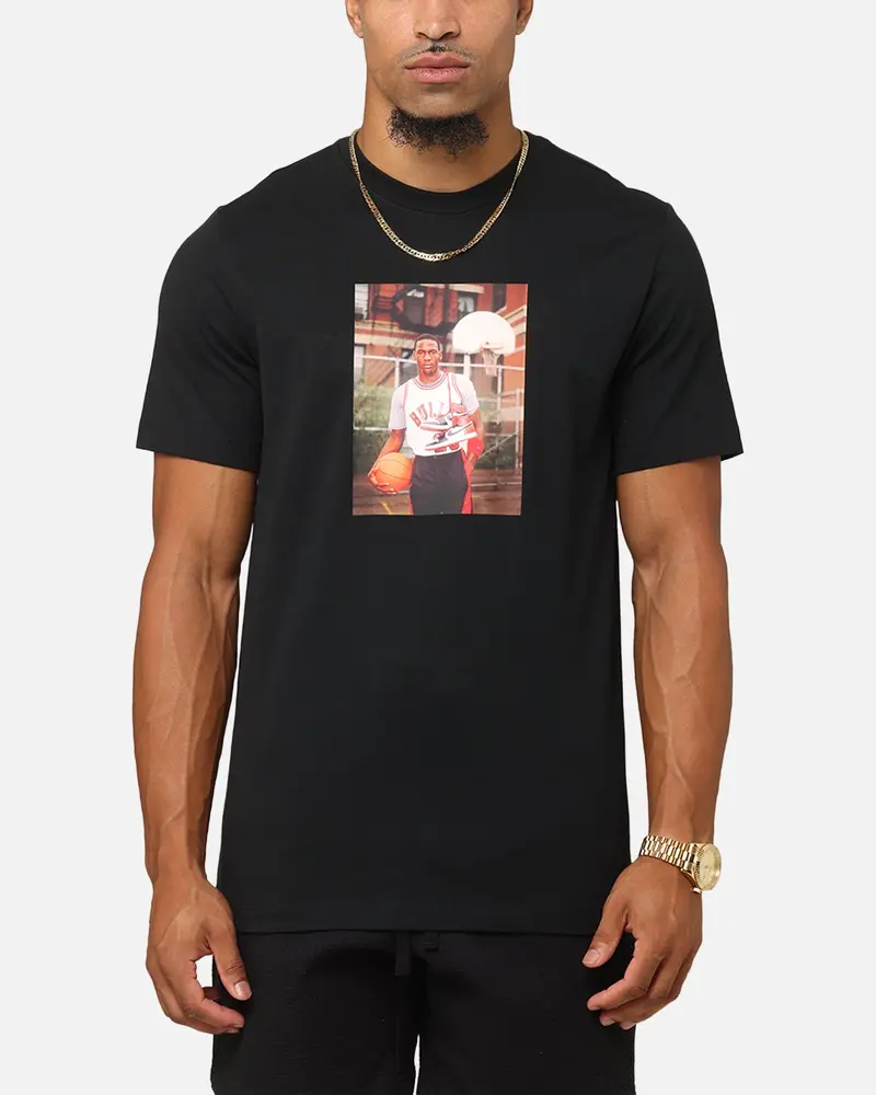 Jordan Brand Photo Crewneck T-Shirt Black/Black 1