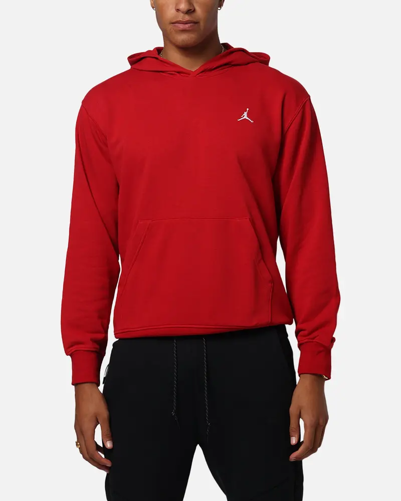 Jordan Brooklyn Fleece Pullover Hoodie Gym Red/White 1