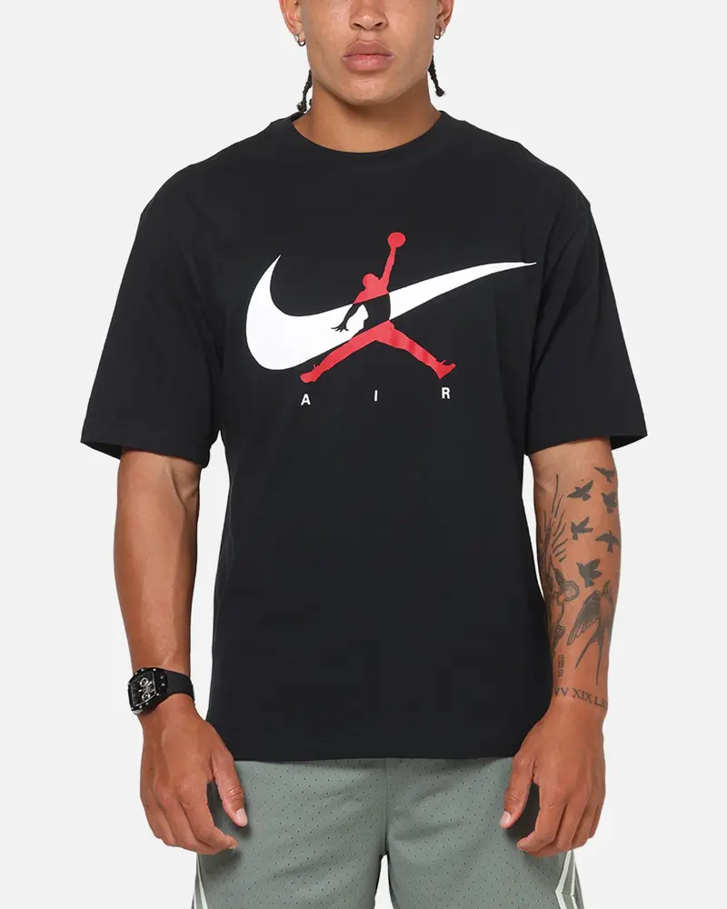 Jordan Brooklyn Jumpman Graphic T-Shirt Black/White 1
