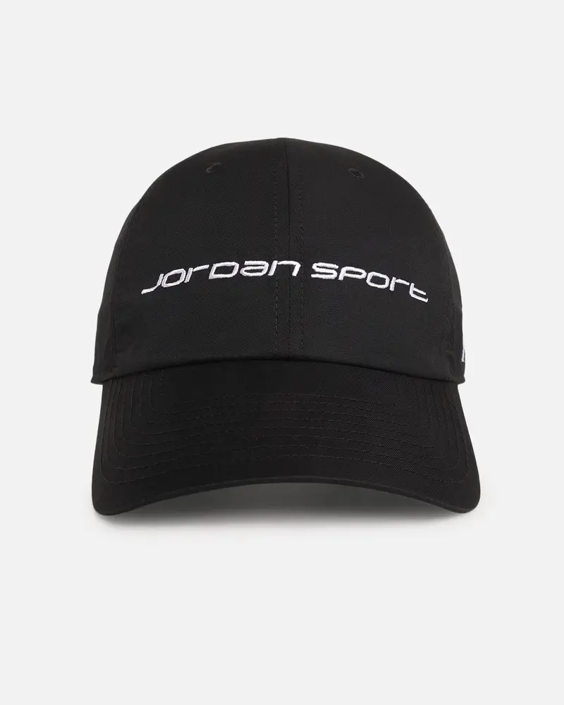 Jordan Club Unstructured Hat Strapback Black/White 1