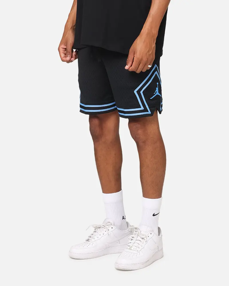 Jordan Dri-Fit Sport Diamond Shorts Black/Blue 1