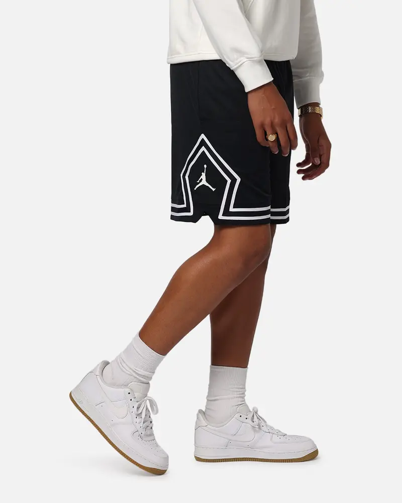 Jordan Dri-Fit Sport Diamond Shorts Black/White/White 1