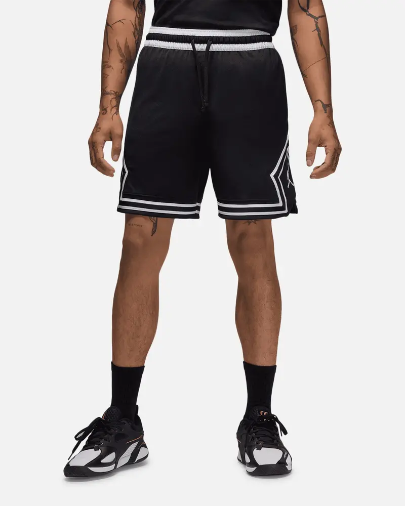 Jordan Dri-Fit Sport Diamond Shorts Black/White/White 1