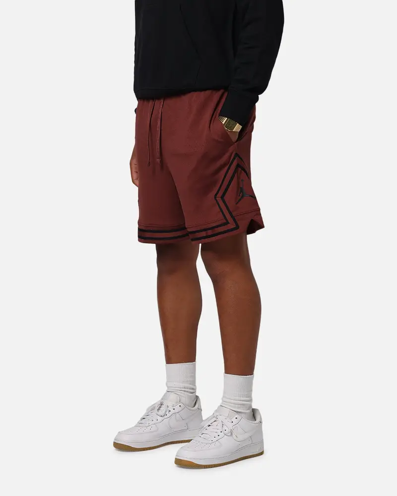 Jordan Dri-Fit Sport Diamond Shorts Brown/Black 1