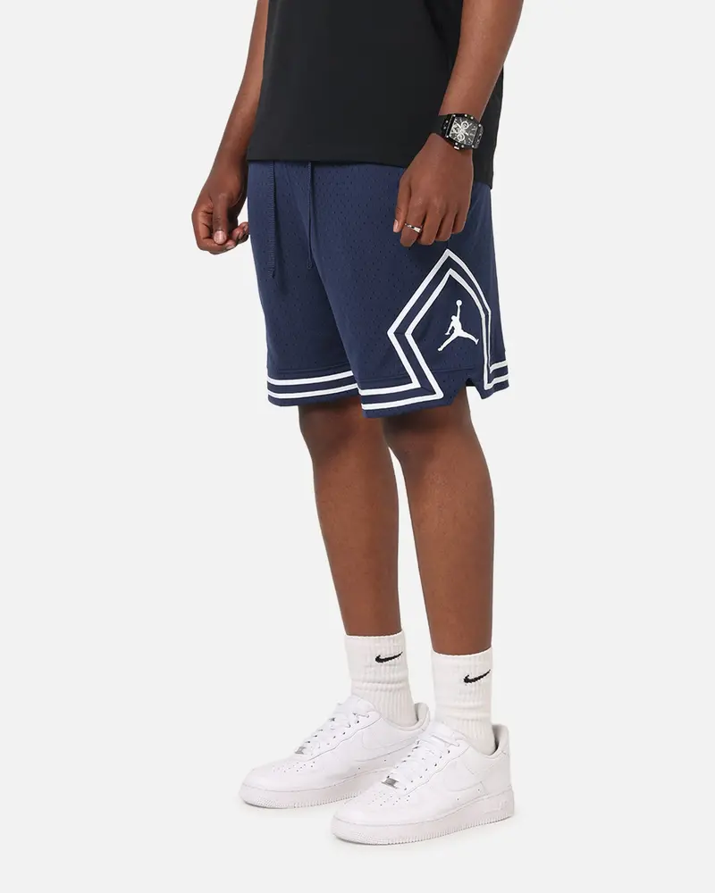 Jordan Dri-Fit Sport Diamond Shorts Midnight Navy/White 1