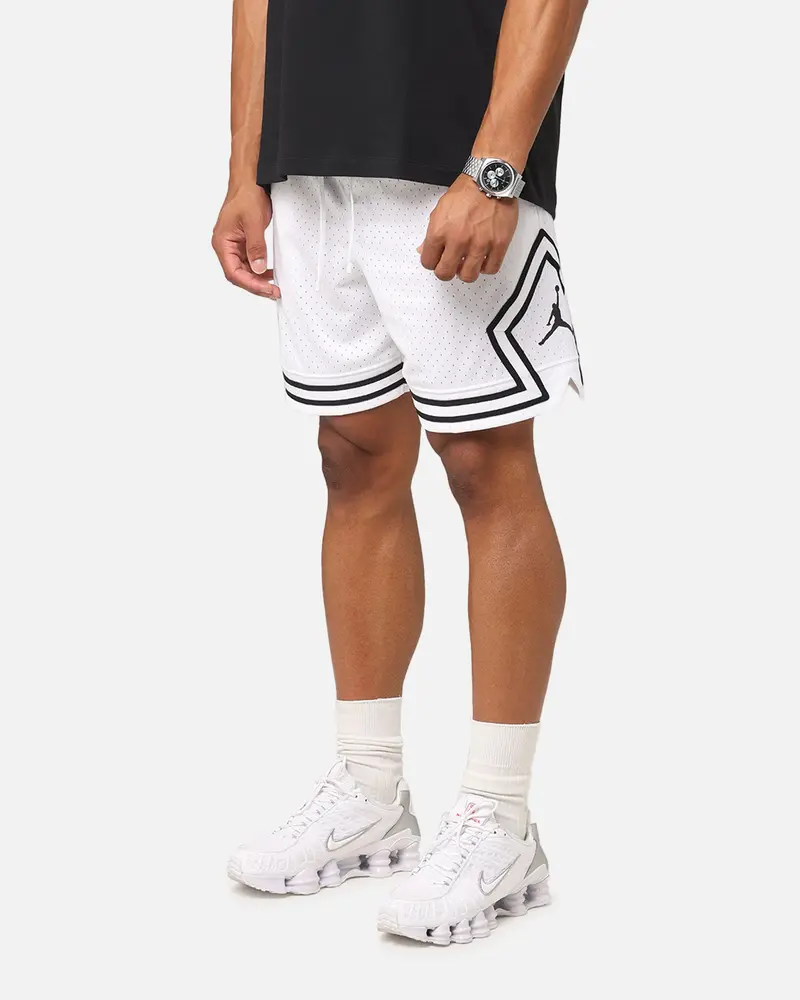 Jordan Dri-Fit Sport Diamond Shorts White/Black/Black 1