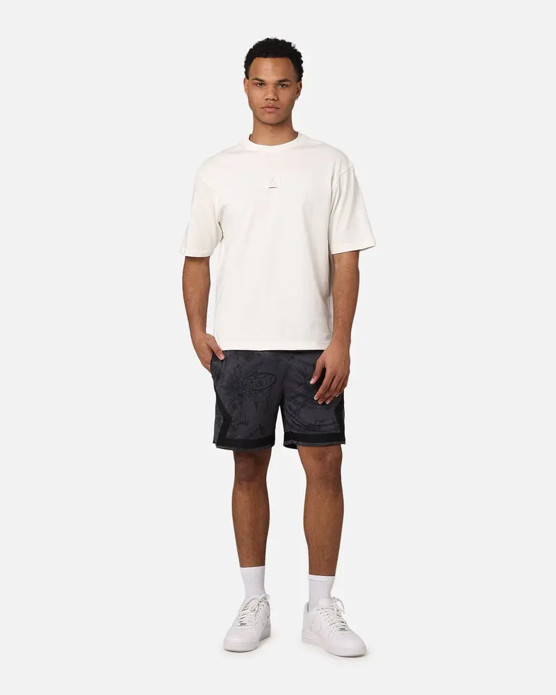 Jordan Dri-Fit Sport Printed Diamond Shorts Black/Dark Shadow 2