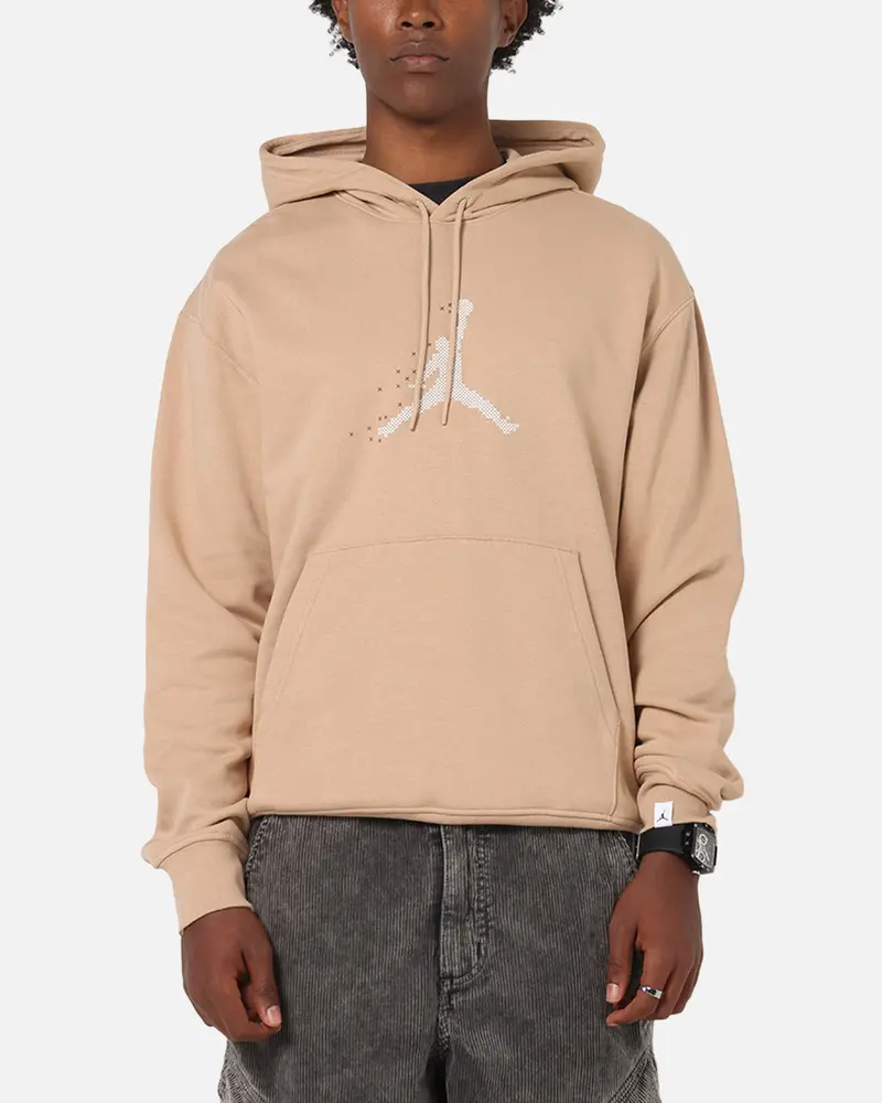 Jordan Essential Fleece Pullover Hoodie Hemp/Sail 1