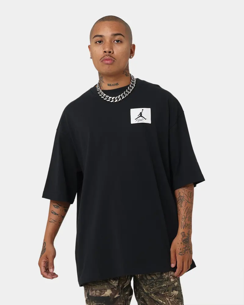 Jordan Flight Essential Oversized T-Shirt Black 1