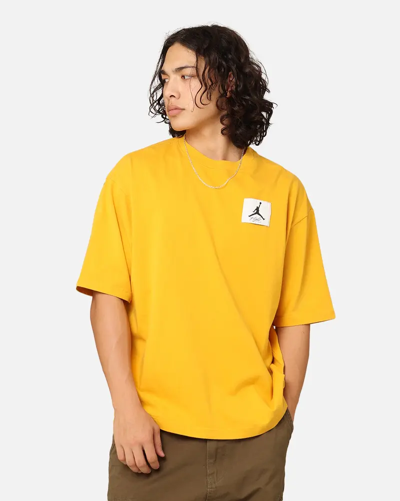 Jordan Flight Essentials Oversized T-Shirt Yellow Ochre 1