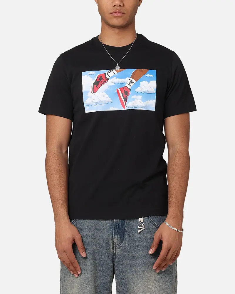 Jordan Flight Essentials T-Shirt Black/White 1