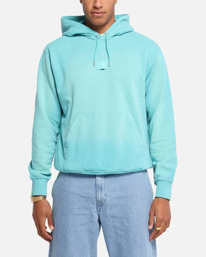 Jordan Flight Fleece Pullover Hoodie Teal 1