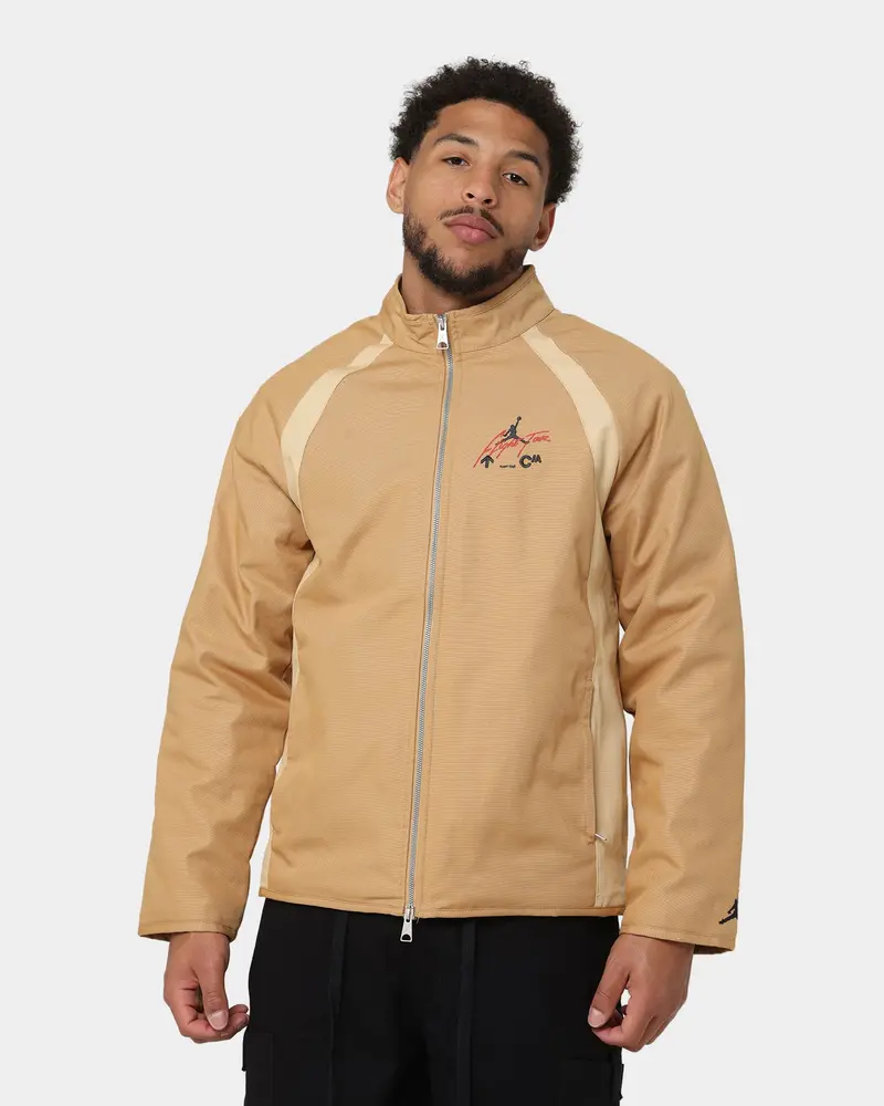 Jordan Flight Heritage Warmup Jacket Elemental Gold 1