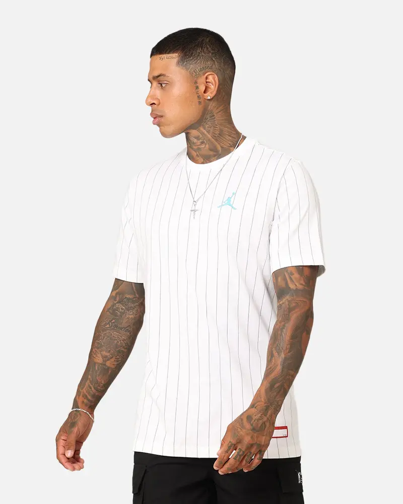 Jordan Flight Mvp Crew T-Shirt White/Dark Powder 1