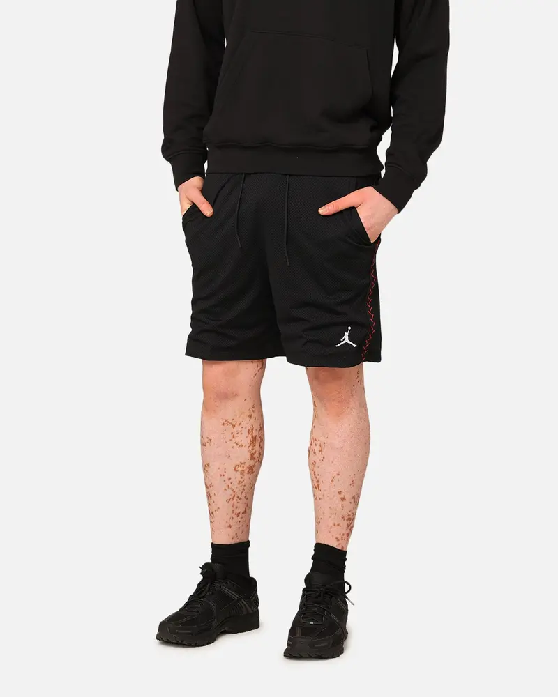 Jordan Flight Mvp Mesh Shorts Black/Dune Red 1