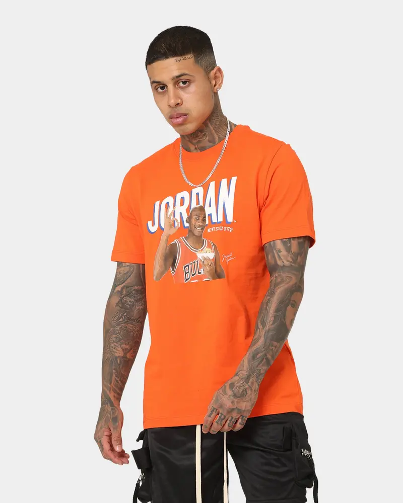 Jordan Flight Mvp Photo T-Shirt Rush Orange 1