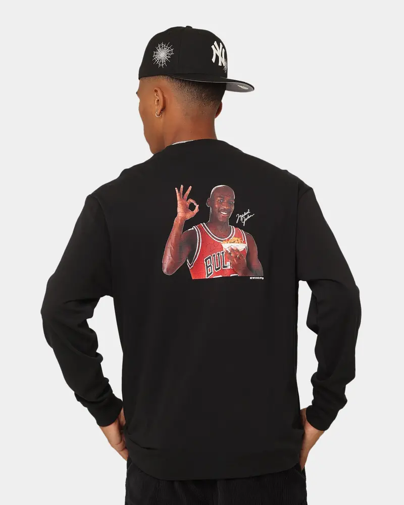 Jordan Flight Mvp Statement 85 Crewneck Black/White 1