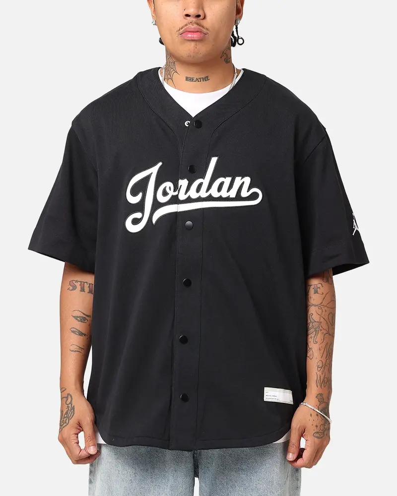Jordan Flight Mvp Statement Baseball Top Black/White 1