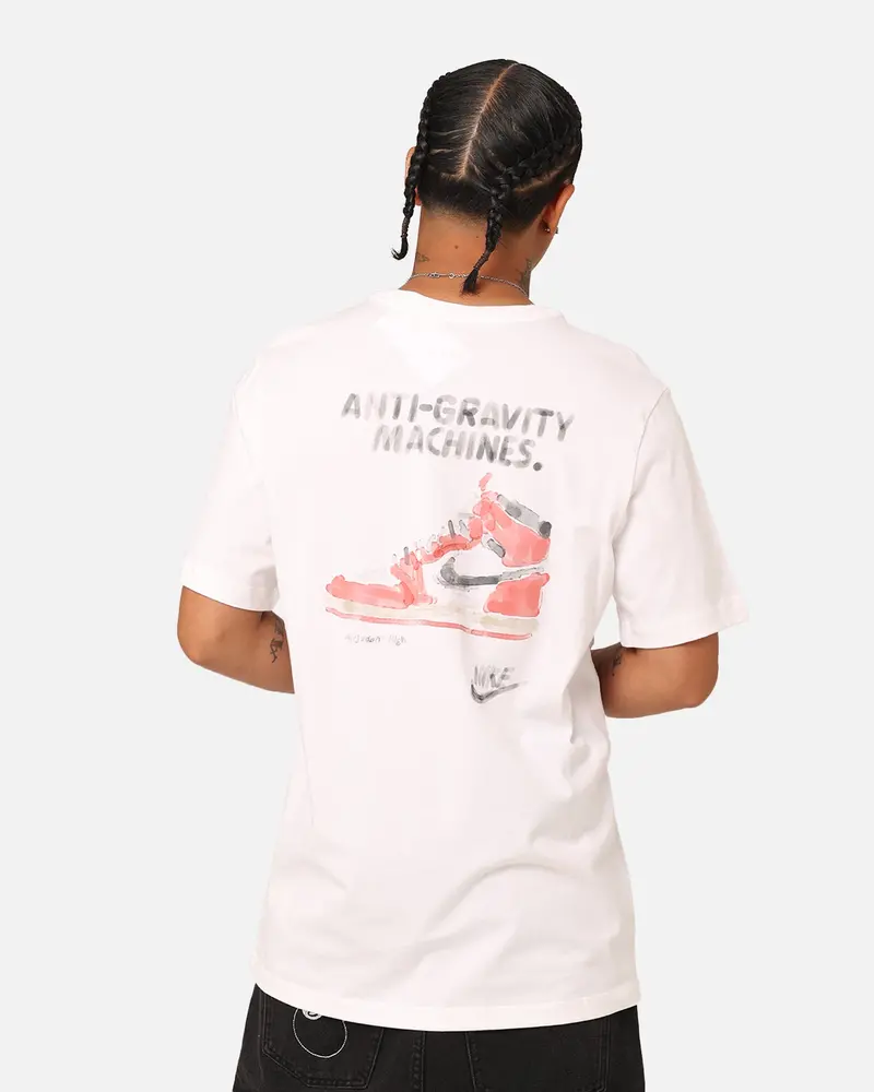 Jordan Graphic T-Shirt White 1