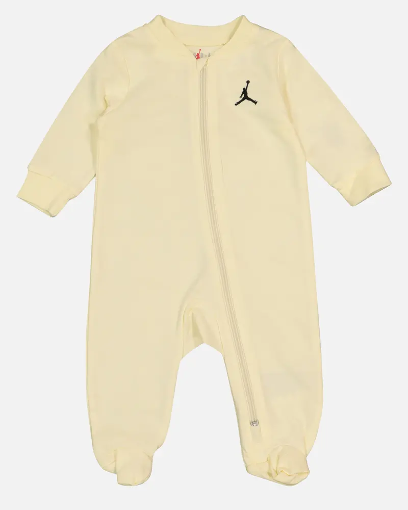 Jordan Infants' Jumpman Footed Coverall Coconut Milk 1