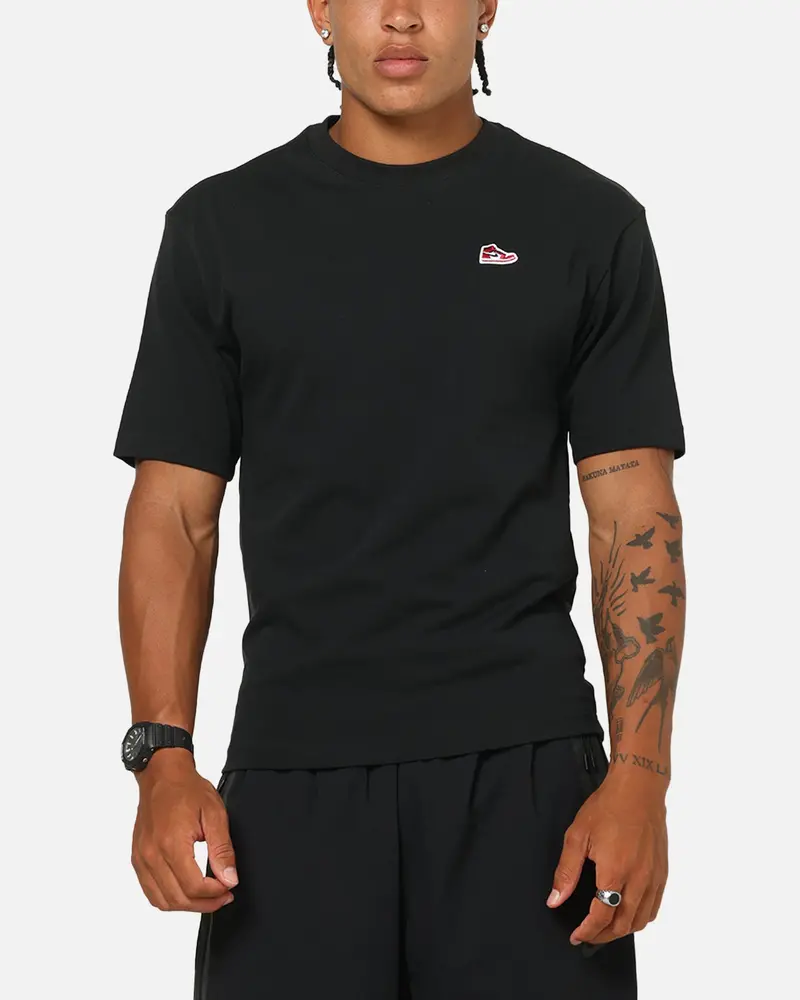 Jordan Jumpman Brand Sneaker Patch T-Shirt Black 1