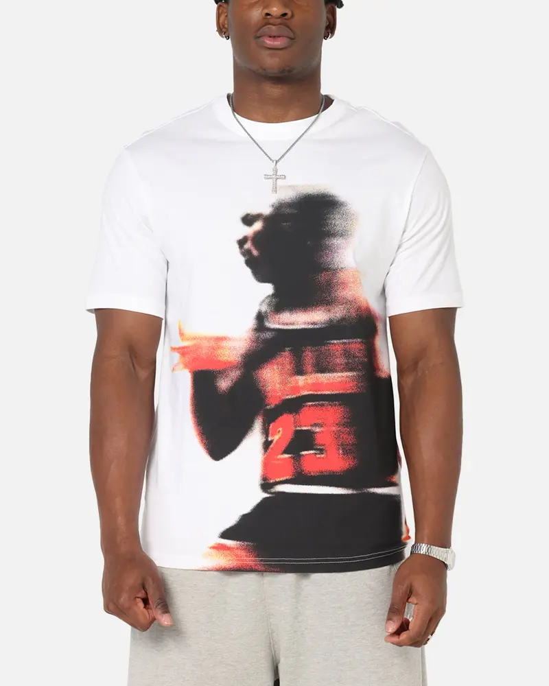 Jordan Jumpman Dri-Fit Sport Graphic T-Shirt White/Black 1