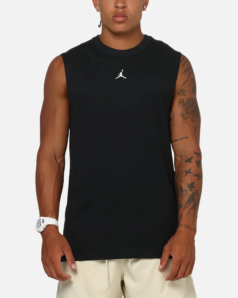 Jordan Jumpman Dri-Fit Sport Sleeveless Top Black/White 1