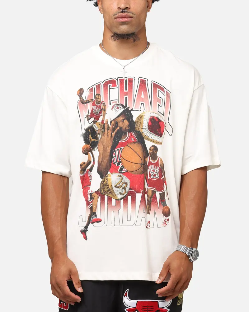 Jordan Jumpman Flight Essentials Graphic Oversized T-Shirt Sail 1