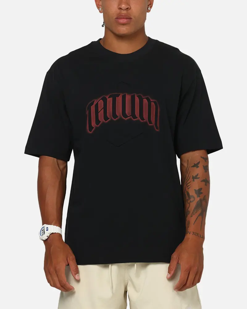 Jordan Jumpman Graphic Jayson Tatum T-Shirt Black/University Red 1