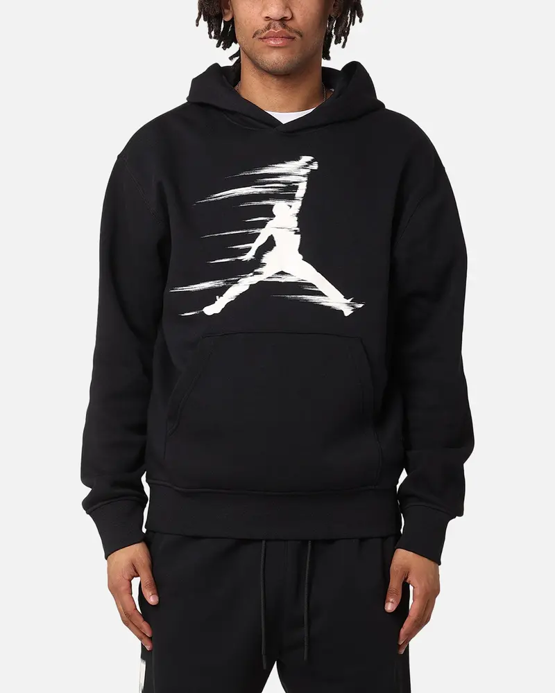 Jordan Jumpman Mvp Fleece Pullover Hoodie Black/Iron Grey 1