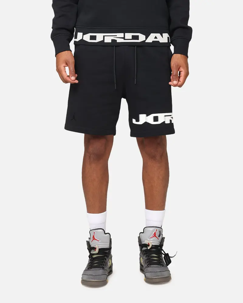 Jordan Jumpman Mvp Fleece Shorts Black/Sail 1