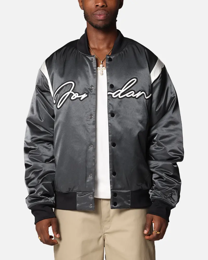 Jordan Jumpman Mvp Varsity Jacket Off Noir/Sail 1