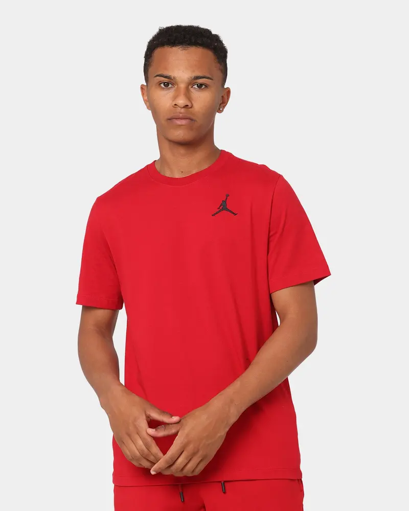 Jordan Jumpman Short Sleeve T-Shirt Gym Red/Black 1