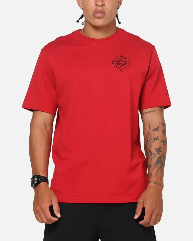 Jordan Jumpman Sports Luka Dončić T-Shirt Red 2