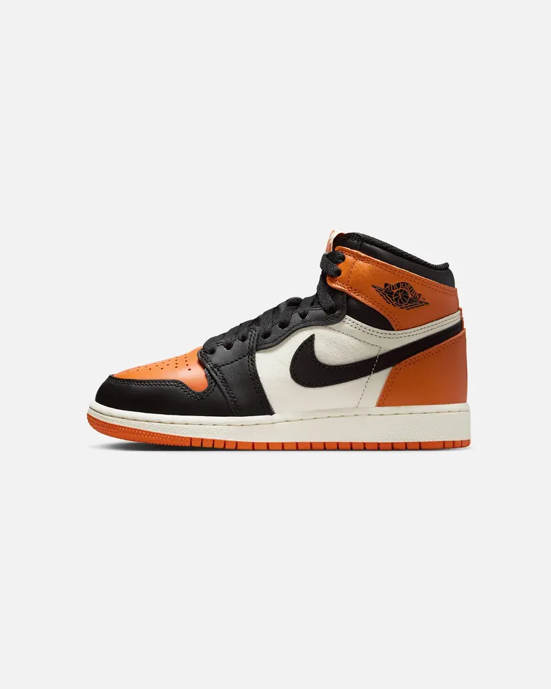 Jordan Kids' Air Jordan 1 High Og "Shattered Backboard" (Gs) Black/Black-Sail-Stafish 1