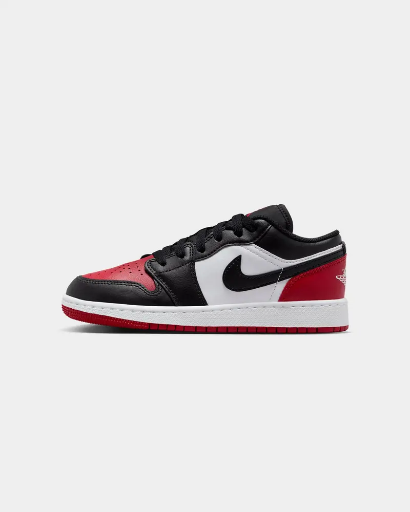 Jordan Kids' Air Jordan 1 Low Bg "Bred Toe" White/Black 1