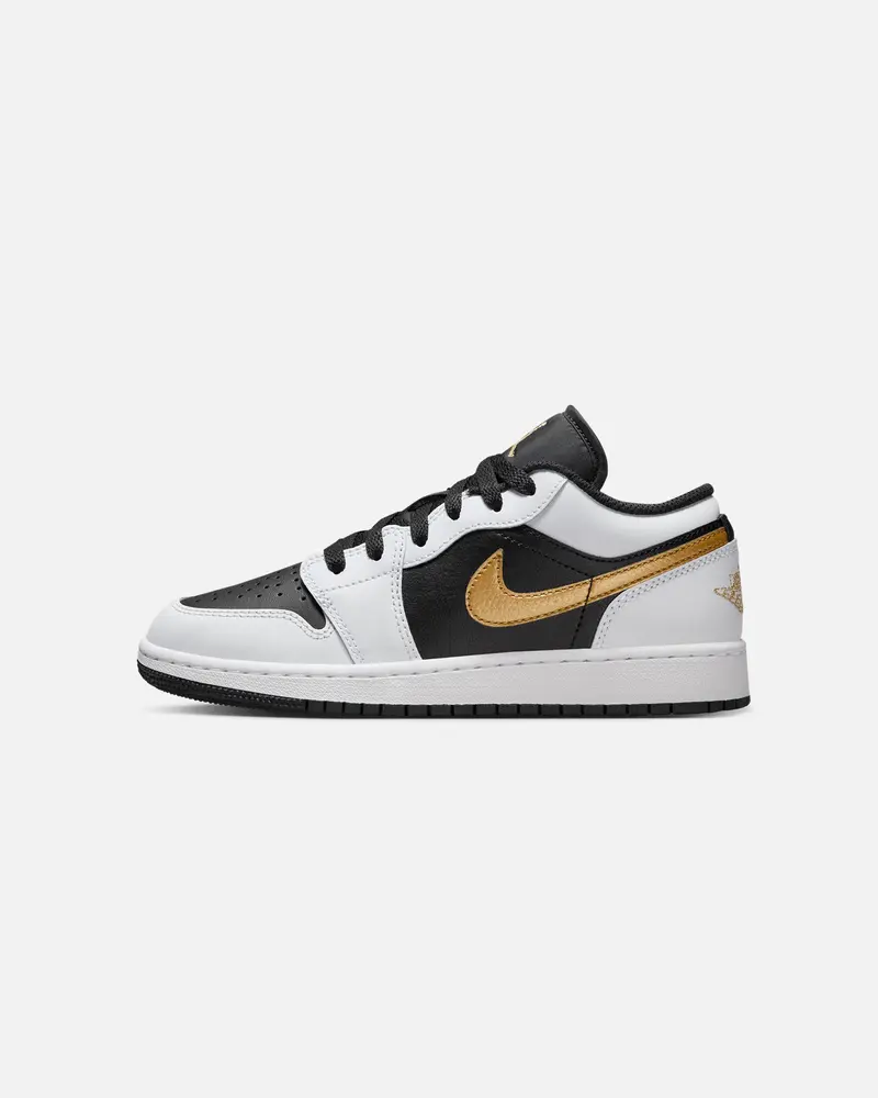 Jordan Kids' Air Jordan 1 Low (Gs) White/Metallic 1